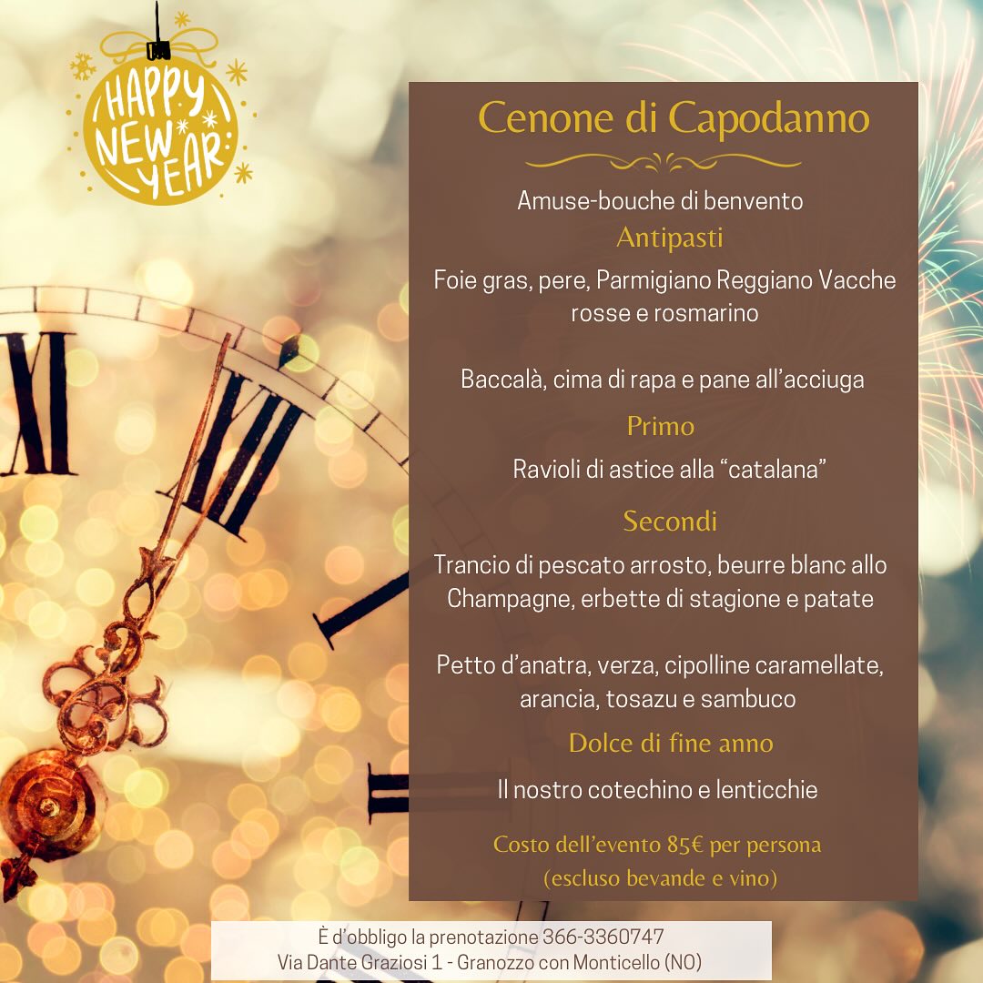 Cenone di Capodanno